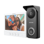 Kit videointerfon analogic, ecran 7', conectare 4 fire pentru 1 familie, IR, IK08 - HIKVISION DS-KIS213 HIKVISION - 3